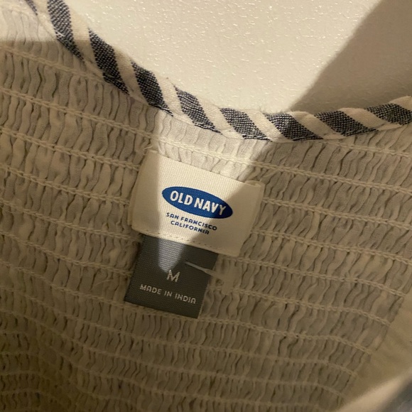 Old Navy Grey Striped Dress - Picture 2 of 4